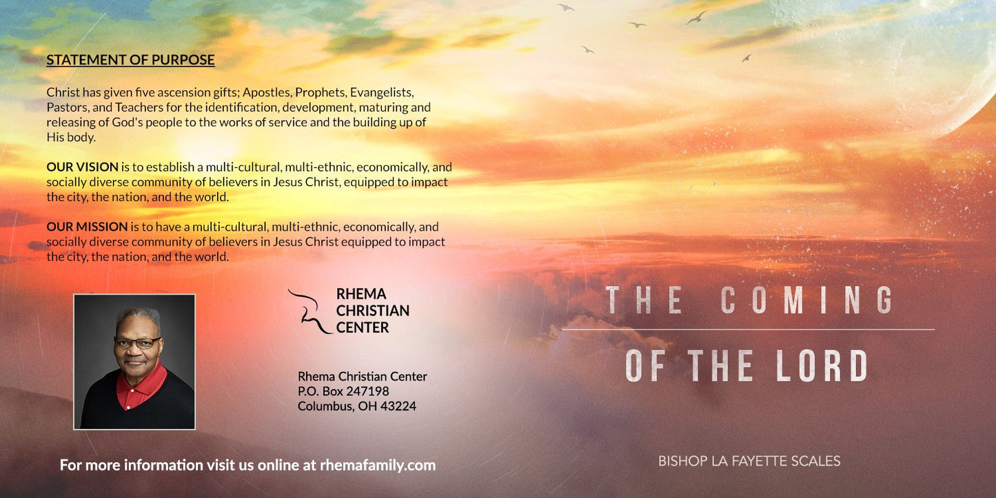 Coming Of The Lord (CD)
