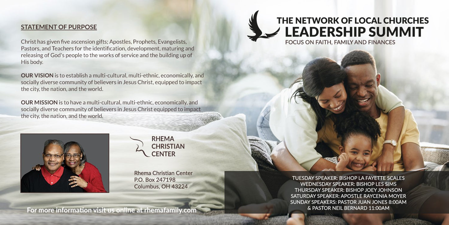 NLC Leadership Summit Focus on Faith ; Family and Finance - 2 (CD)