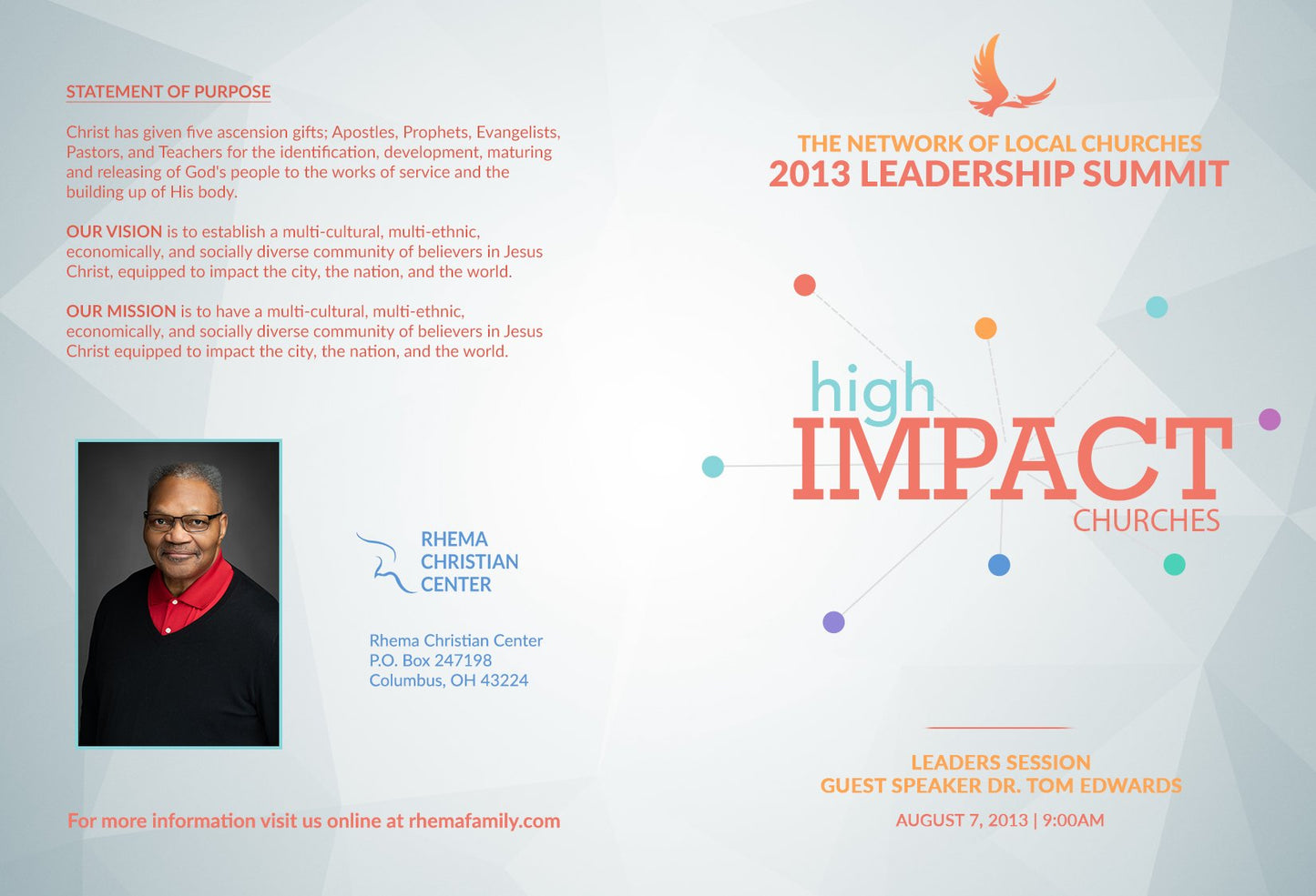 NLC 2013 Leadership Summit: High Impact Churches -3 (DVD)