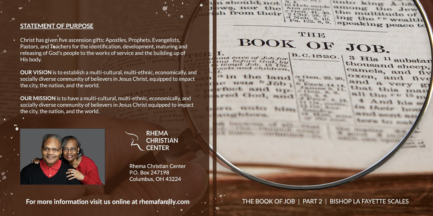 The Book Of Job - 2 (CD)