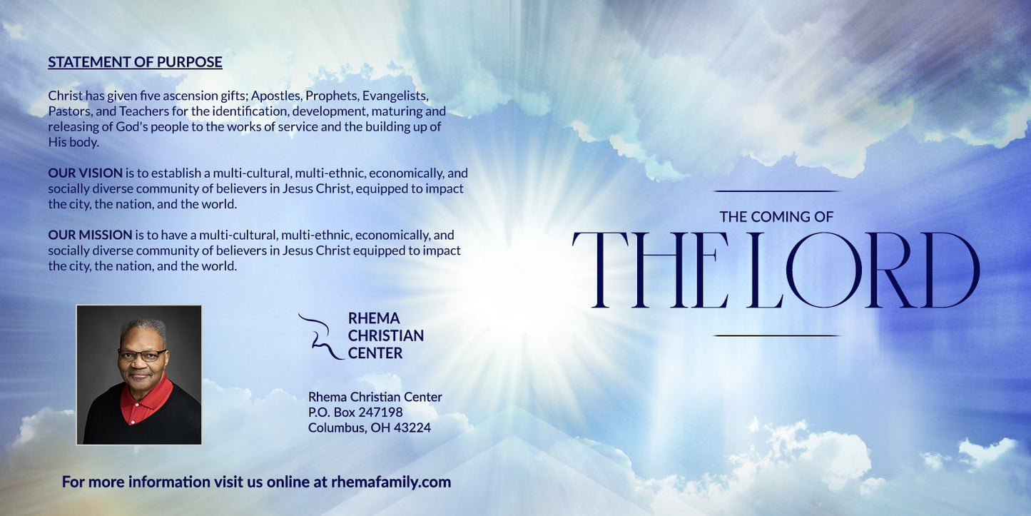 The Coming Of The Lord (CD)