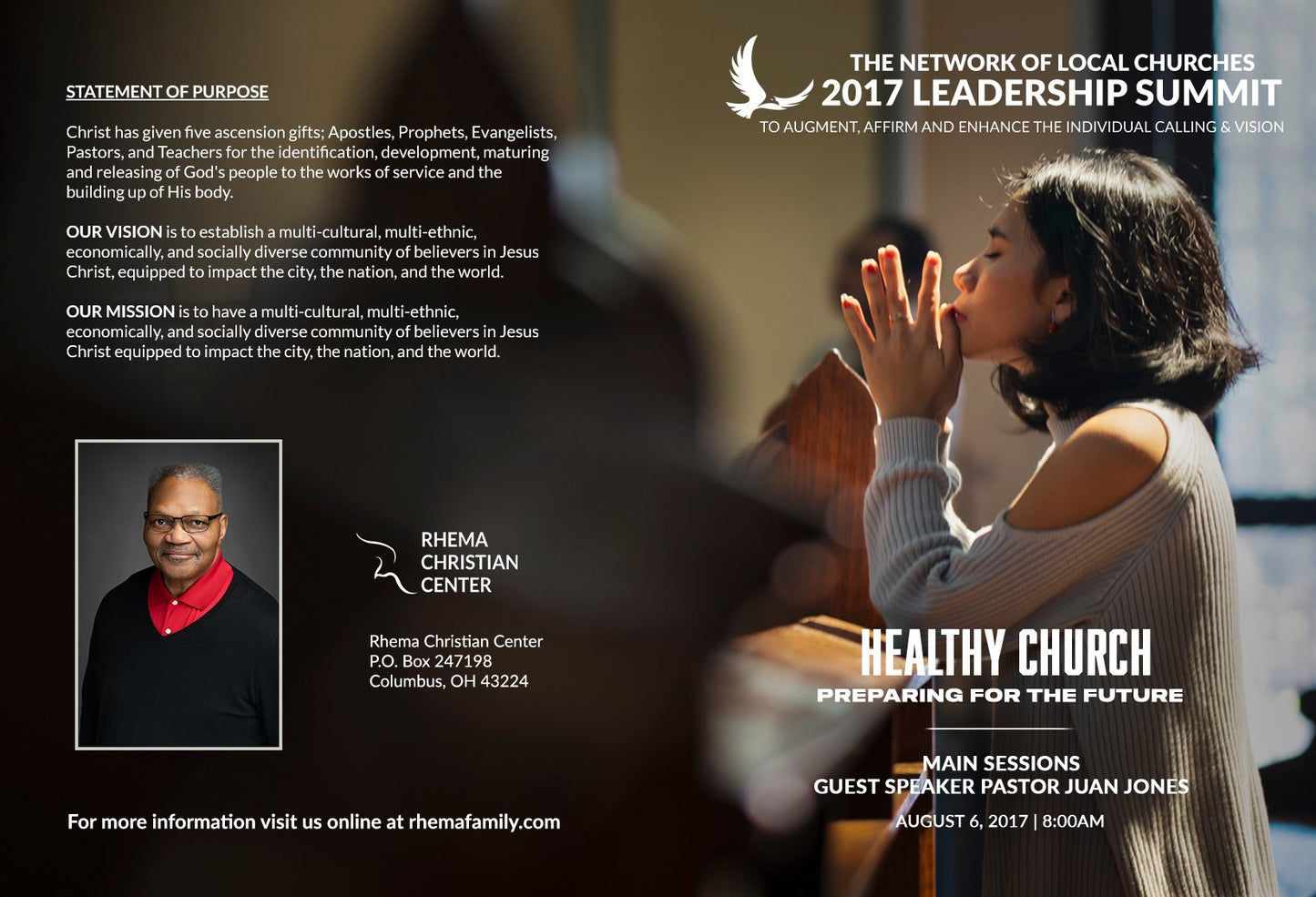 NLC 2017 Leadership Summit: Healthy Church : Preparing For The Future -3 (DVD)