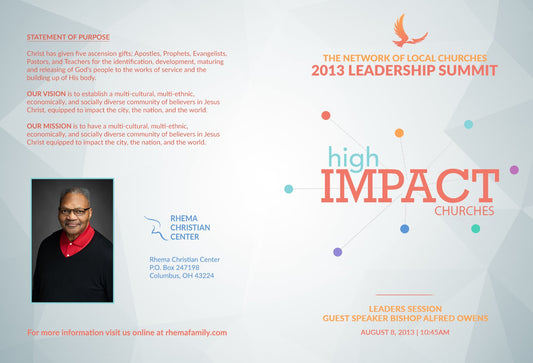 NLC 2013 Leadership Summit: High Impact Churches -2 (DVD)