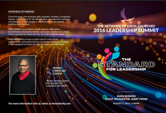 NLC 2016 Leadership Summit: The Standard For Leadership - 10 (DVD)