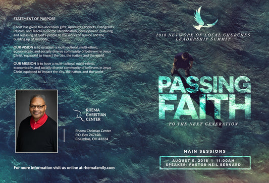 NLC 2018 Leadership Summit: Passing Faith To The Next Generation (DVD)