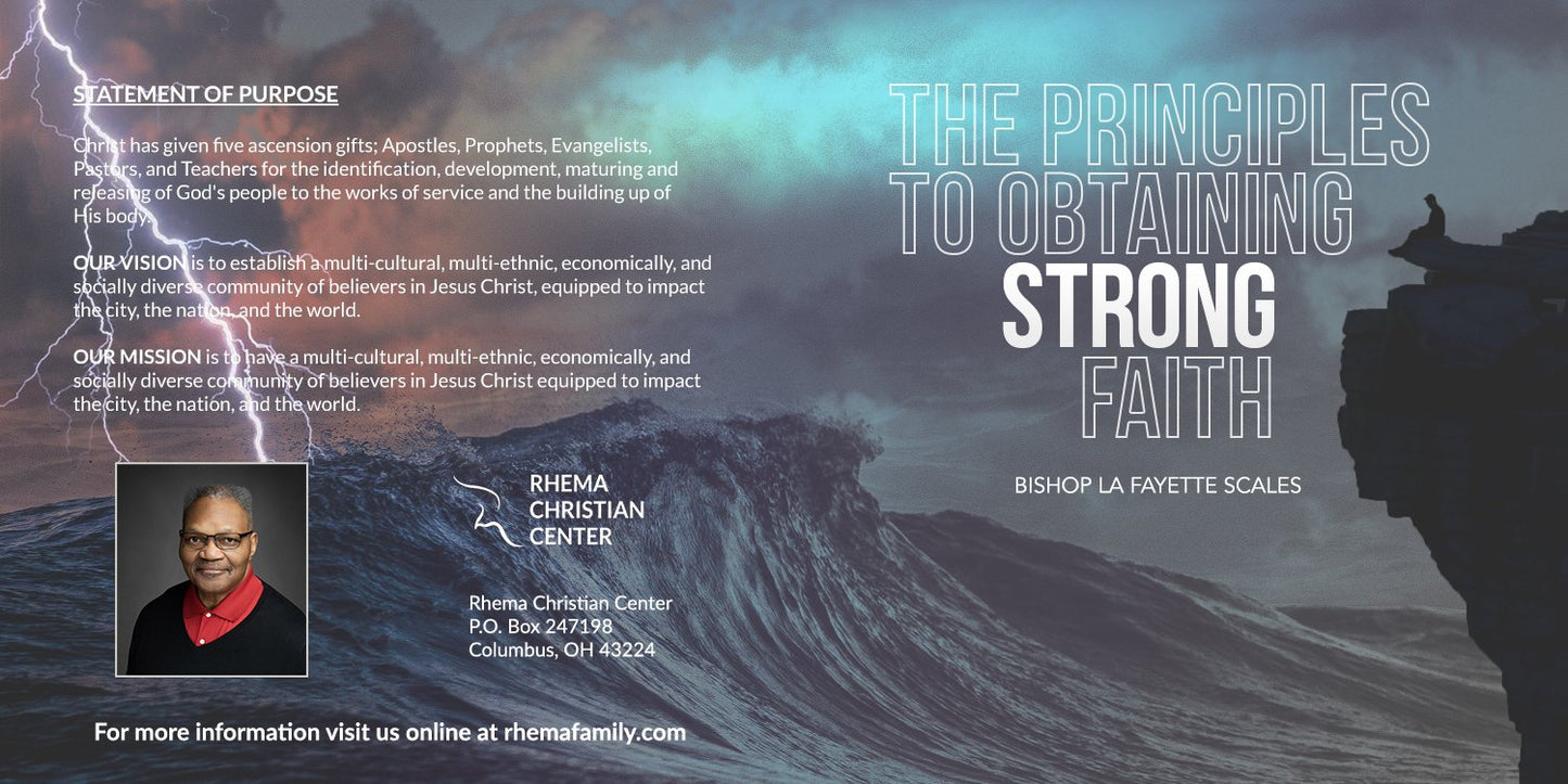 The Principles To Obtaining Strong Faith (CD)