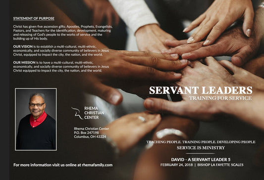 Servant Leaders Training For Services (DVD)